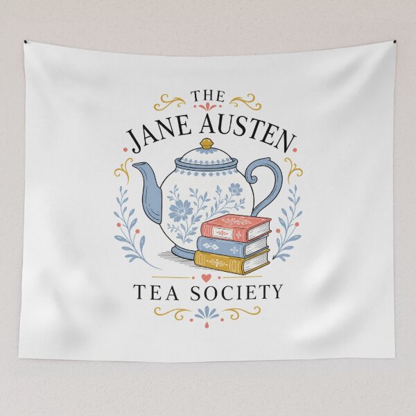 Item preview, The Jane Austen Tea Society Pride and Prejudice Book Stack designed and sold by Fenay Designs.
