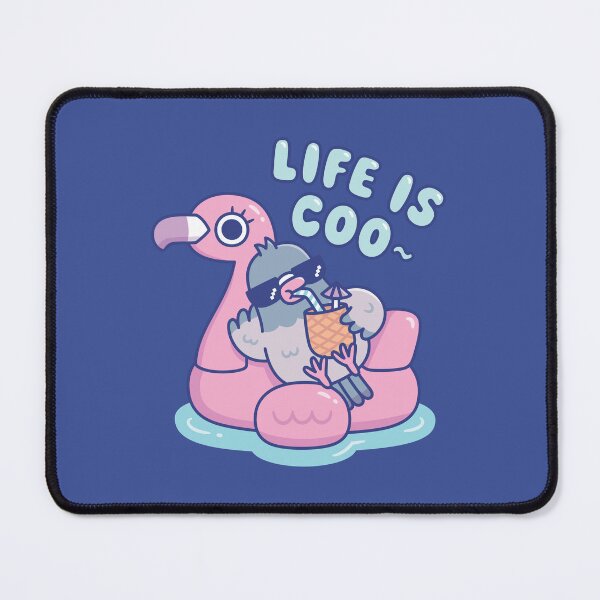 Item preview, Funny Pigeon On Flamingo Pool Float Life Is Coo designed and sold by rustydoodle.