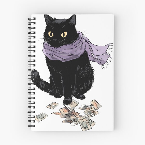 Item preview, Black Cat Fortune Teller Icon designed and sold by IllumeInk.
