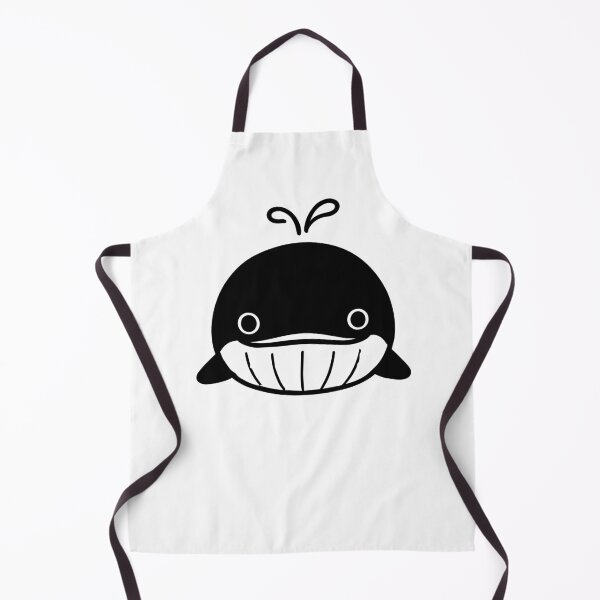 Item preview, Kawaii Whale — Cute Black Smiling Whale Art Tee designed and sold by medicalkinoko.