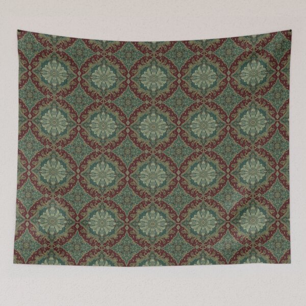 Item preview, Pattern design Antique Textiles Tapestry designed and sold by elenabdesigns.
