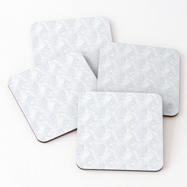 Item preview, Snow Blossom Paisley designed and sold by Designbes.