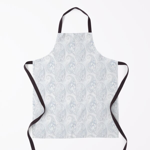 Item preview, Snow Blossom Paisley designed and sold by Designbes.