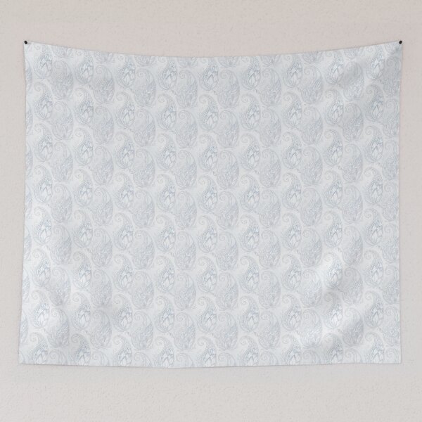 Item preview, Snow Blossom Paisley designed and sold by Designbes.