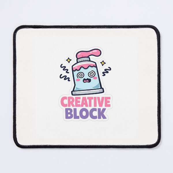 Item preview, Creative Block Graphic Designer Burnout Sticker designed and sold by yanejoy.