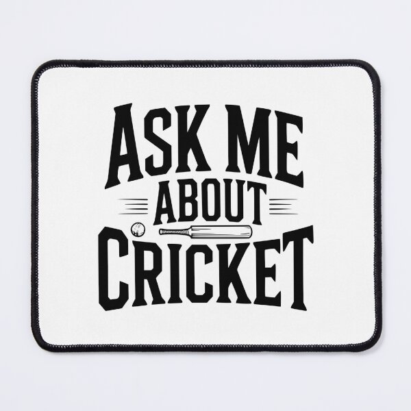 Item preview, Ask Me About Cricket designed and sold by Frank Ring.