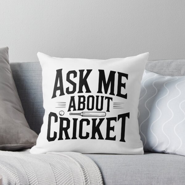 Item preview, Ask Me About Cricket designed and sold by Frank Ring.