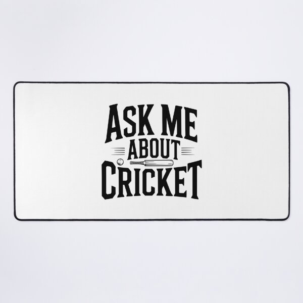Item preview, Ask Me About Cricket designed and sold by Frank Ring.
