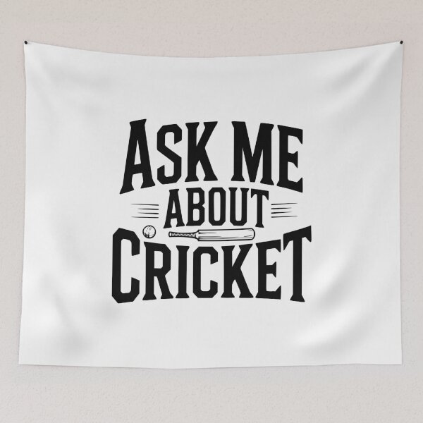 Item preview, Ask Me About Cricket designed and sold by Frank Ring.