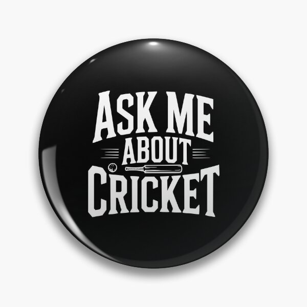 Item preview, Ask Me About Cricket designed and sold by Frank Ring.