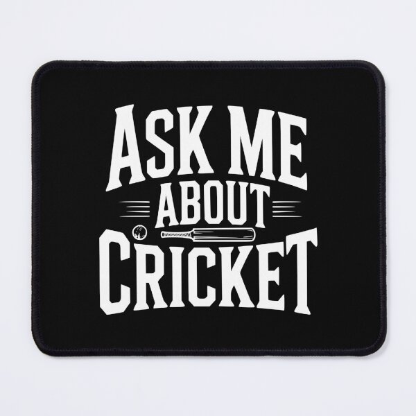 Item preview, Ask Me About Cricket designed and sold by Frank Ring.