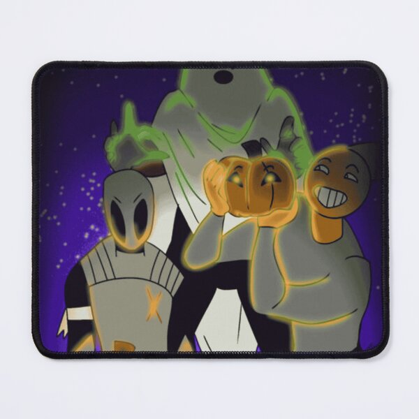 Item preview, Spooky Halloween Ghost and Pumpkins designed and sold by SpookyDodly.