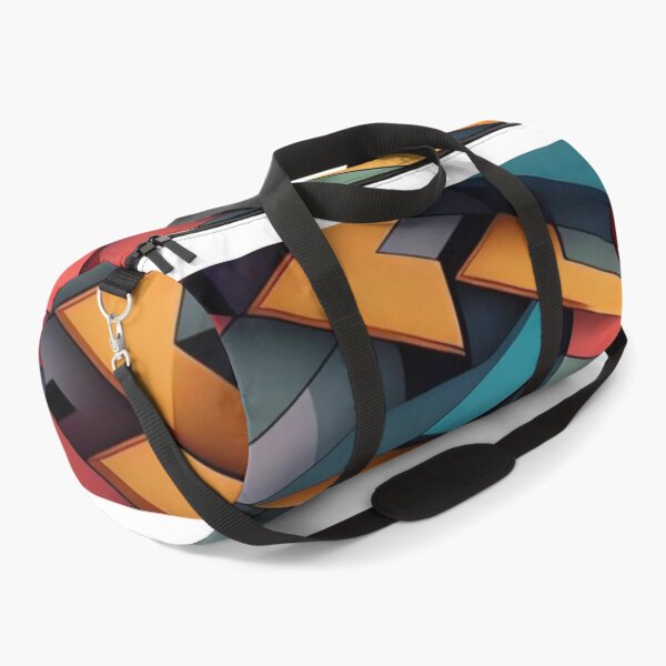 Item preview, 3D Geometric Maze - Intertwined and Multicolored Abstract Pattern (Memphis Style) designed and sold by RAYBIL.