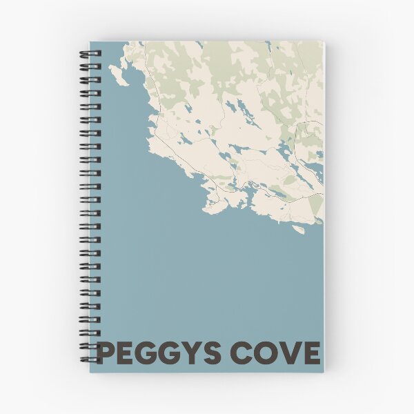 Item preview, Peggys Cove Map designed and sold by MapsNerd.