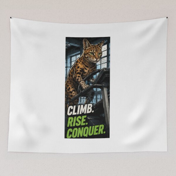 Item preview, CLIMB RISE CONQUER designed and sold by SilentRep.