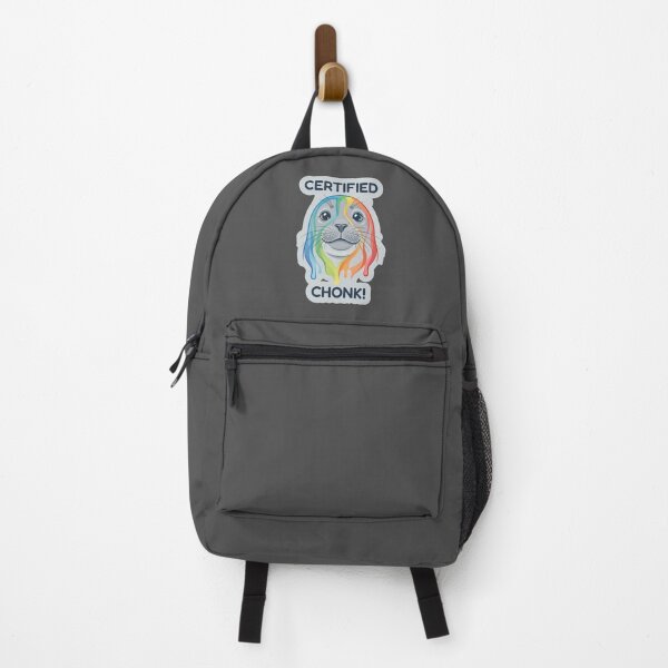 Item preview, Certified Chonk Funny Rainbow Seal Sticker designed and sold by Colorsandpixels.