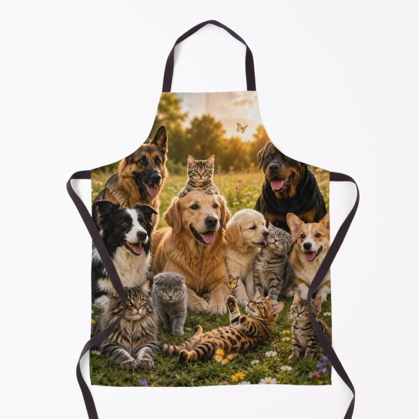 Item preview, Dogs and Cats Best Friends Together Forever designed and sold by BagFactoryUK.