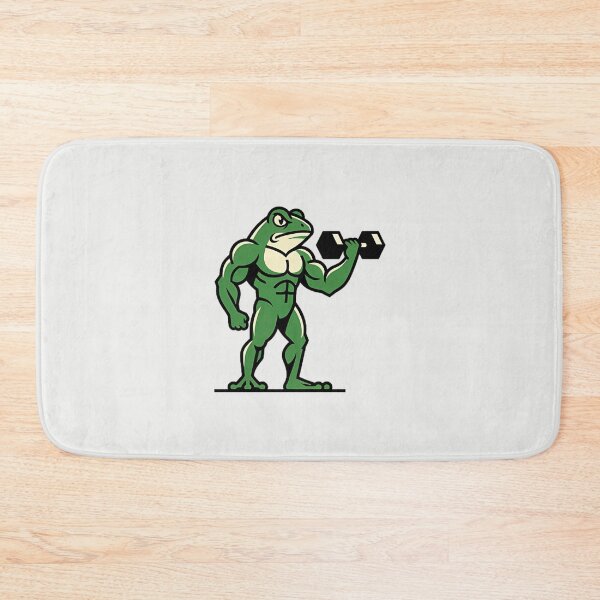 Item preview, Gym Frog Funny Fitness Workout designed and sold by andromeda-redd.