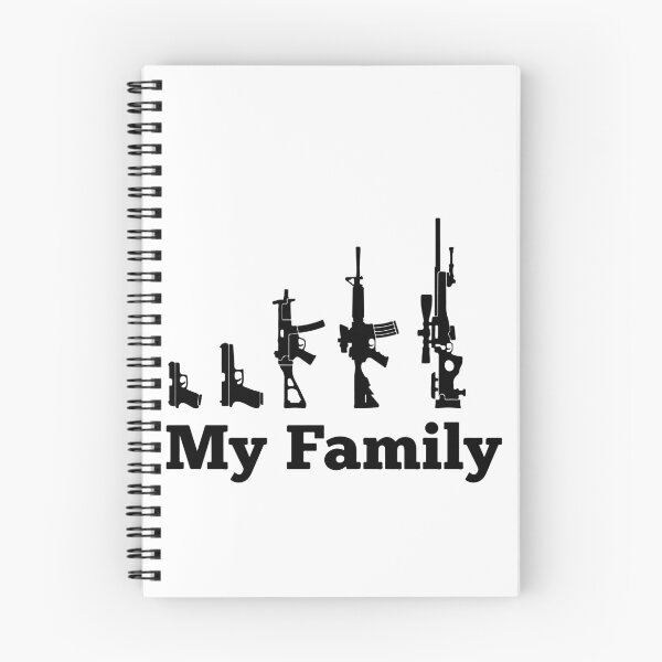 Item preview, My Family Gun Silhouette - Funny Pro 2A Second Amendment designed and sold by raedattia.