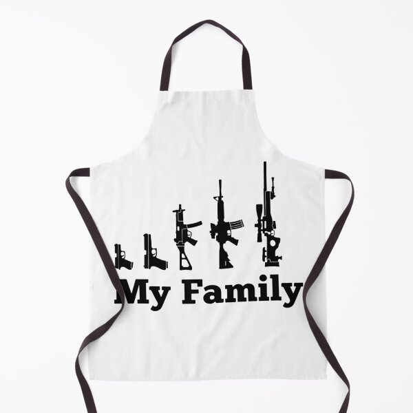 Item preview, My Family Gun Silhouette - Funny Pro 2A Second Amendment designed and sold by raedattia.