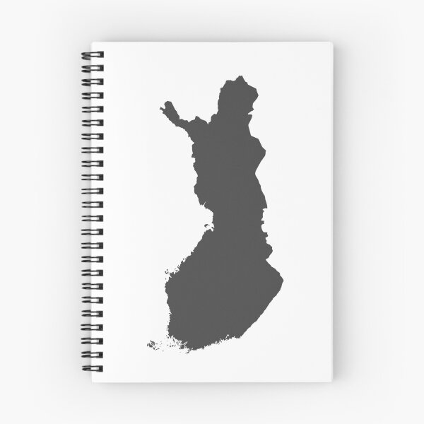 Item preview, Finland Love in Charcoal designed and sold by Maren Misner.