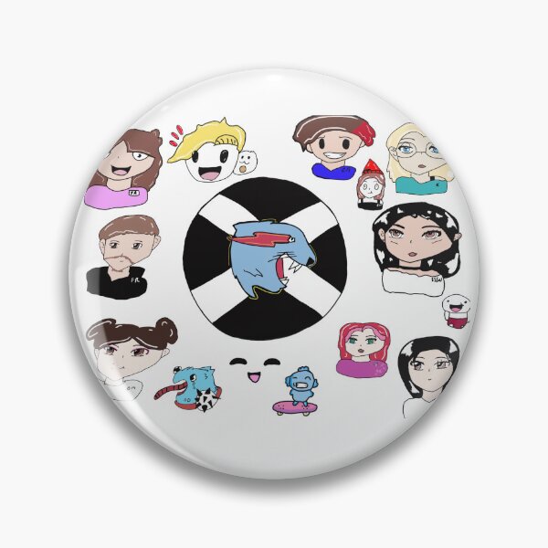 Item preview, YouTube people  designed and sold by TheMooShop.