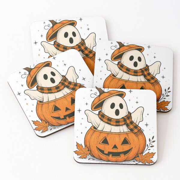 Item preview, Cute Ghost in Pumpkin designed and sold by TTStudio.
