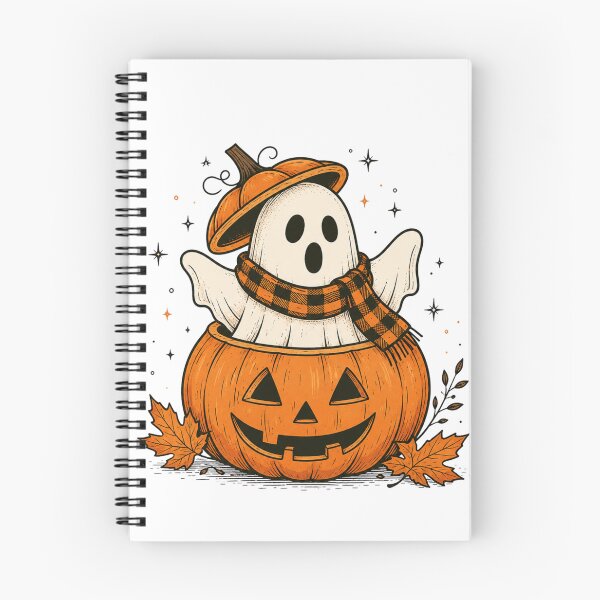 Item preview, Cute Ghost in Pumpkin designed and sold by TTStudio.