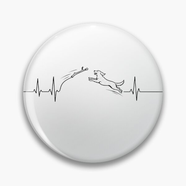Item preview, ❤️ HEARTBEAT COLLECITON ❤️ - Heartbeat Dog - Chase Through the Air designed and sold by WheelieGdArt.