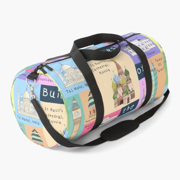 Item preview, Buildings Of The World, Educational Art By Carla Daly designed and sold by Carla Daly.
