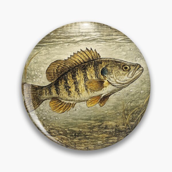 Artikelvorschau, Gelbbarsch Golden Waters entworfen und verkauft von KrungiT Design .