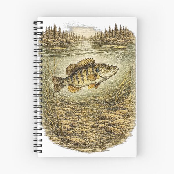 Item preview, Yellow Perch Golden Waters designed and sold by KrungiT Design .
