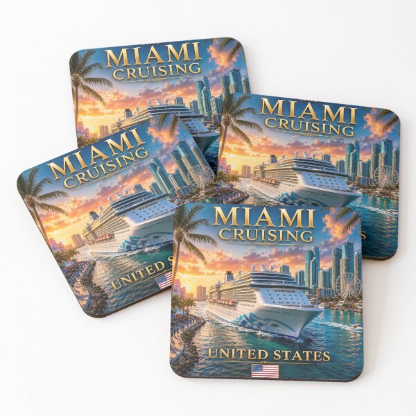 Item preview, Miami Cruising — United States designed and sold by globetrottergfx.