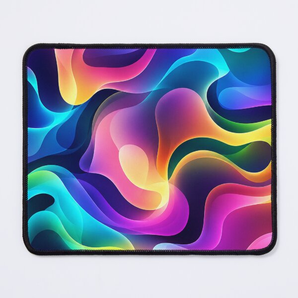Item preview, Vibrant Neon Liquid Abstract Waves designed and sold by 0606PM.
