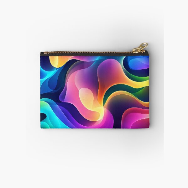 Item preview, Vibrant Neon Liquid Abstract Waves designed and sold by 0606PM.