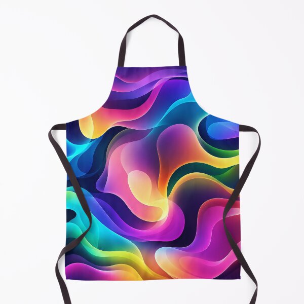 Item preview, Vibrant Neon Liquid Abstract Waves designed and sold by 0606PM.