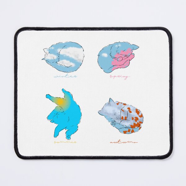 Item preview, Seasons in cats designed and sold by MissPinzi.