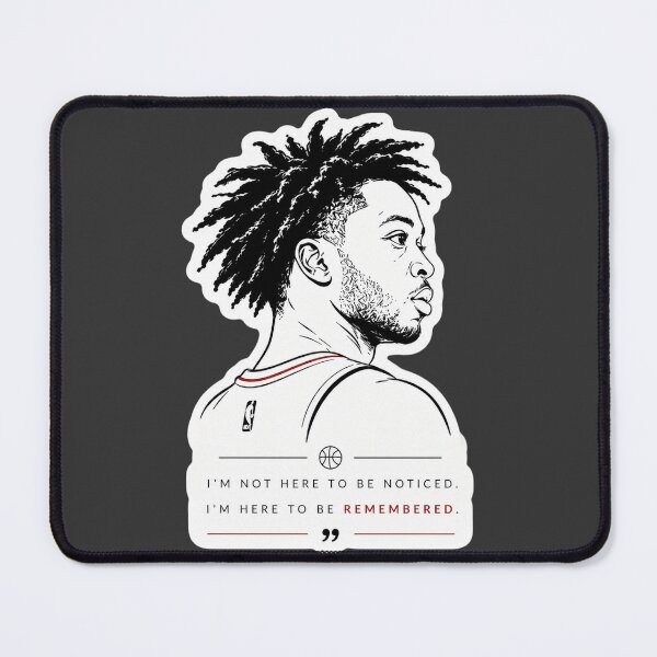 Item preview, OG Anunoby Minimal Line Art Quote Sticker designed and sold by Colorsandpixels.