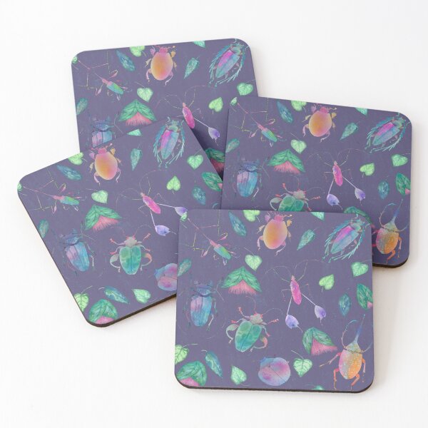 Item preview, Insectos caprichosos con vibras púrpuras designed and sold by Sukilopi.