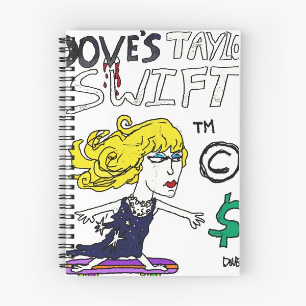 Item preview, DOVE’S TAYLOR SWIFT™ | Celebrity Parody Cartoon designed and sold by D O V E   S H O P.