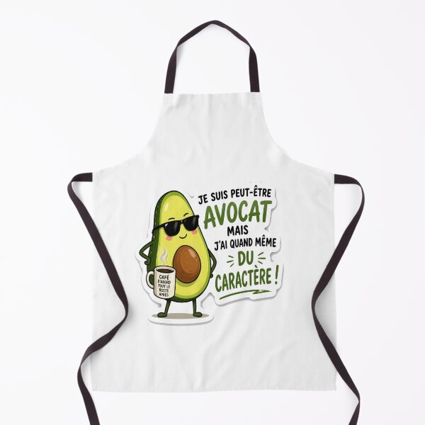 Item preview, Funny Avocado Sticker with French Quote | Cute Kawaii Avocat Decal designed and sold by Irakalu.