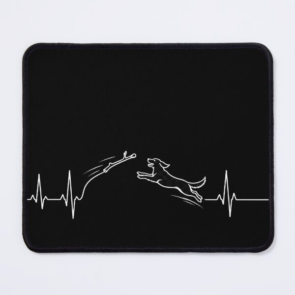 Item preview, ❤️ HEARTBEAT COLLECITON ❤️ - Heartbeat Dog - Chase Through the Air - for darker backgrounds designed and sold by WheelieGdArt.