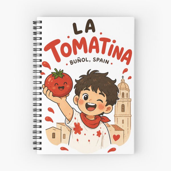 Item preview, Cute La Tomatina Festival Boy Sticker designed and sold by Colorsandpixels.