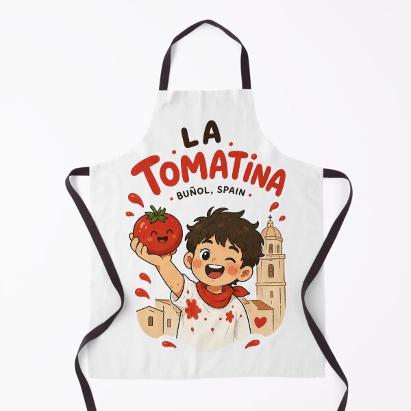 Item preview, Cute La Tomatina Festival Boy Sticker designed and sold by Colorsandpixels.