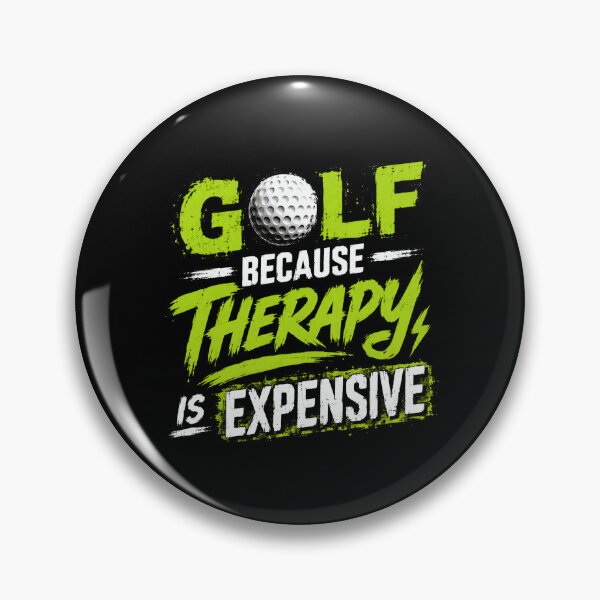 Item preview, Golf Because Therapy Is Expensive Golfer Golfing Humor designed and sold by HumansStuck12.