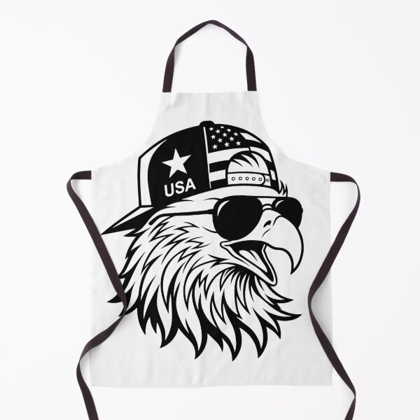 Item preview, Cool American Eagle Wearing USA Flag Cap & Sunglasses designed and sold by ucpstudio.