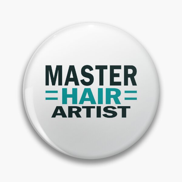 Item preview, Master Hair Artist Typography Design for Hairstylists and Salon Professionals designed and sold by Kavya Art.