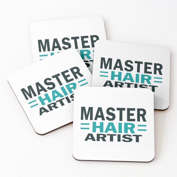 Item preview, Master Hair Artist Typography Design for Hairstylists and Salon Professionals designed and sold by Kavya Art.