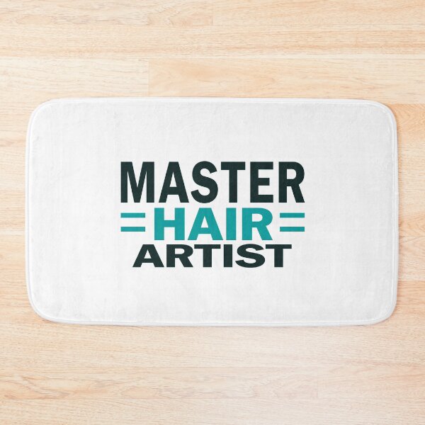 Item preview, Master Hair Artist Typography Design for Hairstylists and Salon Professionals designed and sold by Kavya Art.