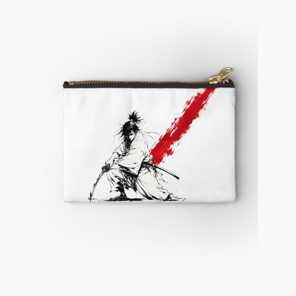 Item preview, Scarred Ronin Diagonal Slash Ink Outline Samurai Art designed and sold by MouradStudio.
